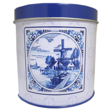 Stroopwafel Tin Delfts Blue
