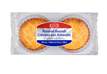 Holland Patisserie Almond Rounds 6pce 280g