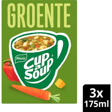 Knorr Vegetable Cup-A-Soup 3-pk 48g