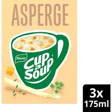 Knorr Cup of Soup Asparagus 3pk 45g