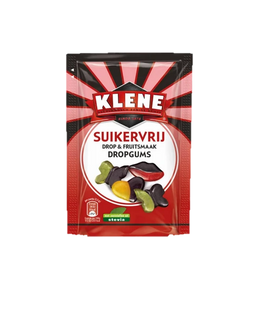 Klene Licorice Fruit Gums SF 110g