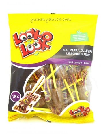 Look-O-Look Salmiak Lollipops 130g