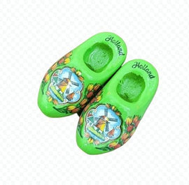 Acheter lime-green Wooden Shoe Magnets