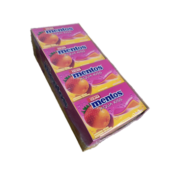 Mentos Aqua Kiss Gum Strawberry/Mandarin SF 26g - Dutchy's European Market