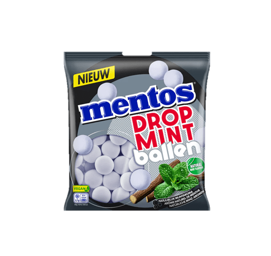 Mentos Licorice Mint Balls 220g