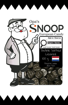 Snoop Double Salted Licorice 100g