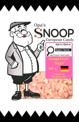 Snoop Grapefruit Slices 100g