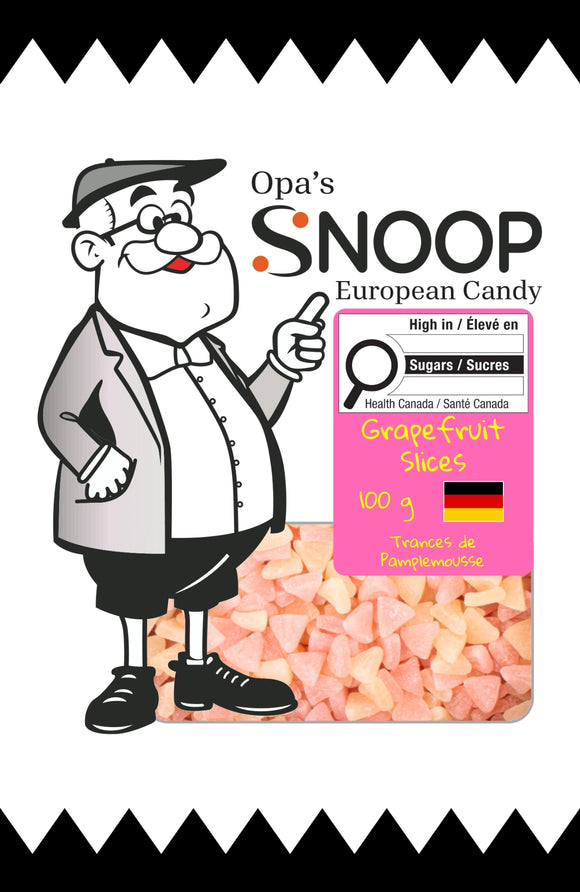 Snoop Grapefruit Slices 100g
