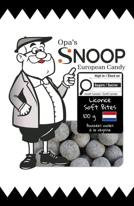 Snoop Licorice Soft Bites 100g