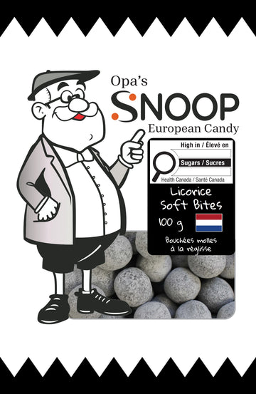 Snoop Licorice Soft Bites 100g