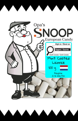 Snoop Mint Coated Licorice 100g