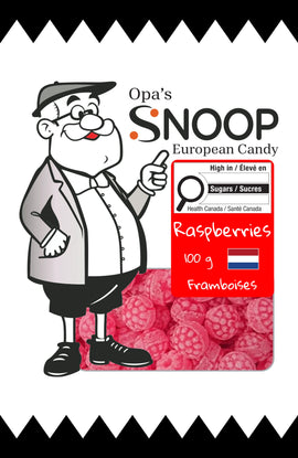 Snoop Raspberries 100g