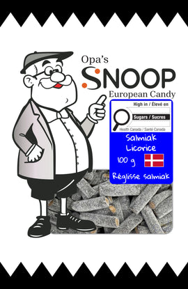 Snoop Salmiak Licorice 100g