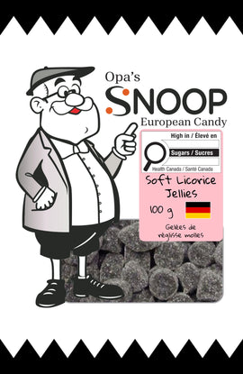Snoop Soft Licorice Jellies 100g