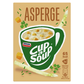 Unox Cup of Soup Asparagus 3pk 45g