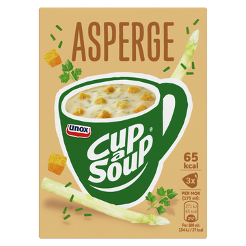 Unox Cup of Soup Asparagus 3pk 45g