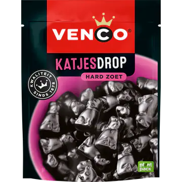 Venco Cats Licorice 235g