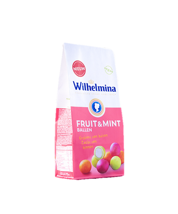 Wilhelmina Fruit & Mint Balls Bag 200g