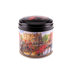 Stroopwafel Tin Bike on Bridge