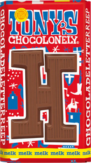 Tony's Chocolonely Chocolate Letters 180g-11