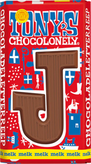 Tony's Chocolonely Chocolate Letters 180g-13