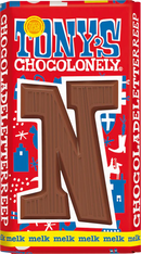 Tony's Chocolonely Chocolate Letters 180g-16
