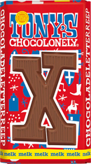 Tony's Chocolonely Chocolate Letters 180g-27