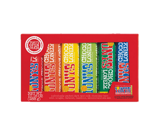 Tony's Chocolonely Bars Tasting Pack 288g