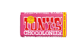 Tony's Chocolonely Bars Milk Caramel Biscuit 180 g - Dutchy's European Market