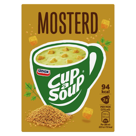 Unox Cup of Soup Mustard 3 pce 60g - Dutchy's European Market