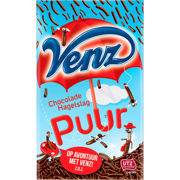 Venz Dark Chocolate Hail 400g