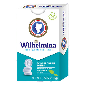 Fortuin Wilhelmina Wintergreen Mint Box 100g