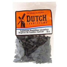Dutch Tradition Salmiak Pastilles Licorice 85g - Dutchy's European Market