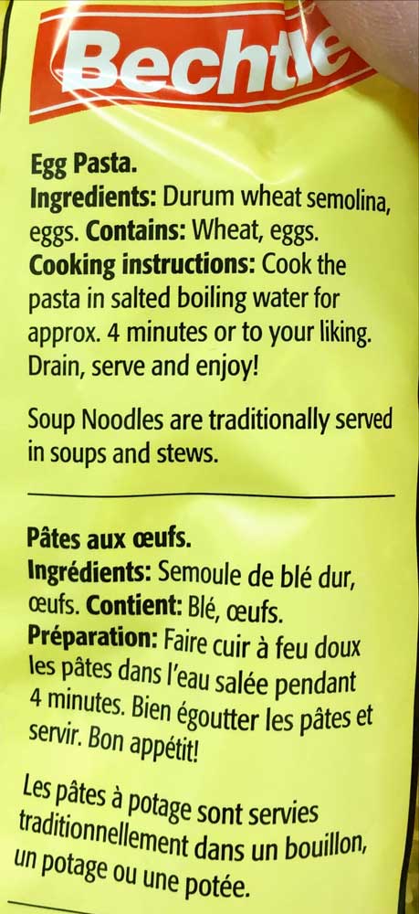 Bechtle Fine Noodles 500g - Dutchy's European Market