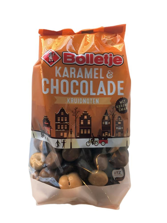 Bolletje Chocolate Caramel Kruidnoten 300 g - Dutchy's European Market