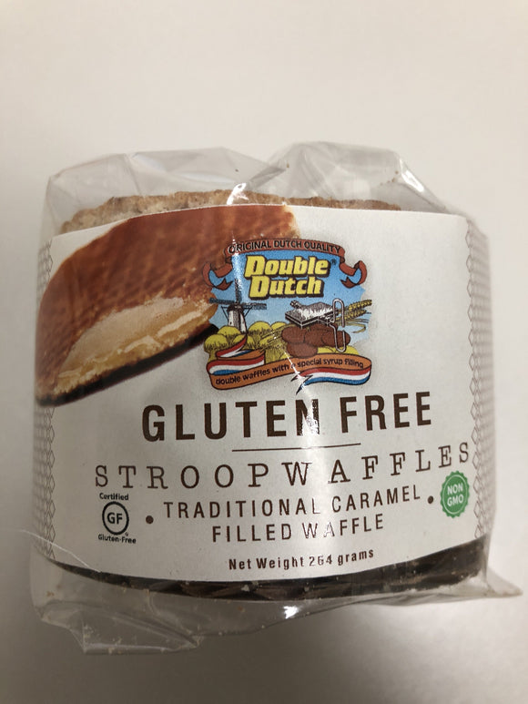 Double Dutch GF Syrup Wafers 264g - Dutchy's European Market