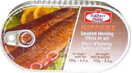 Richter Smoked Herring in Oil 190g - Dutchy's European Market