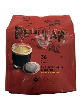 Jumbo Regular Coffee Pads 36pce 252g - Dutchy's European Market