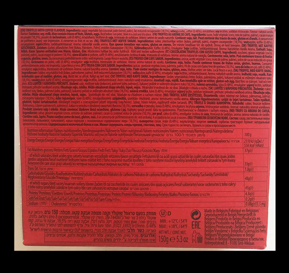 Belgian Coffee Truffles 150g - Dutchy's European Market