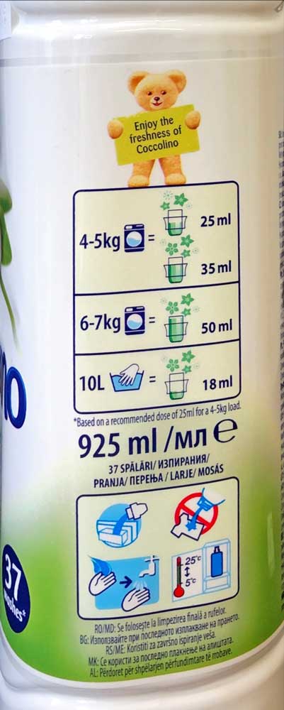 Coccolino Jasmine Fabric Softener 925ml - Dutchy's European Market