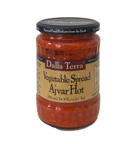 Dalla Terra Ajvar Hot Vegetable Spread 500ml - Dutchy's European Market