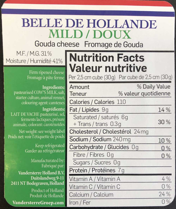 Gouda Mild - Dutchy's European Market