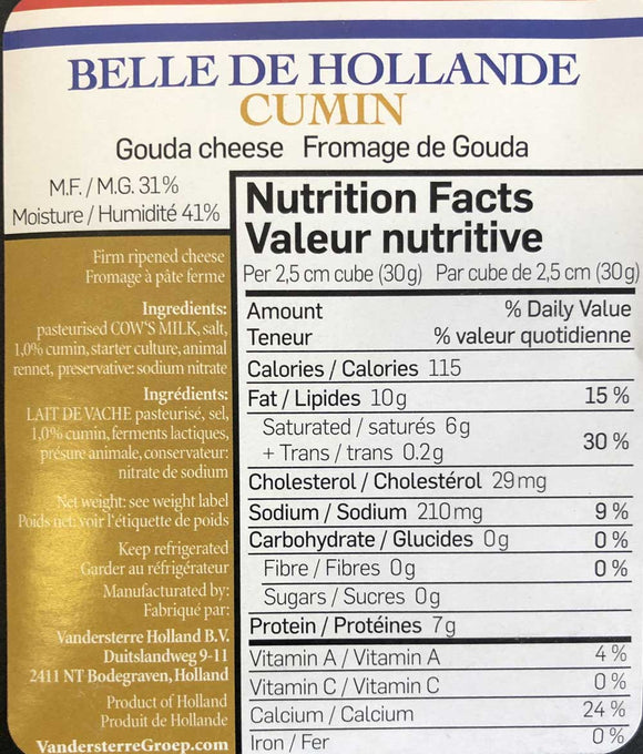 Gouda Spiced (Cummin) - Dutchy's European Market