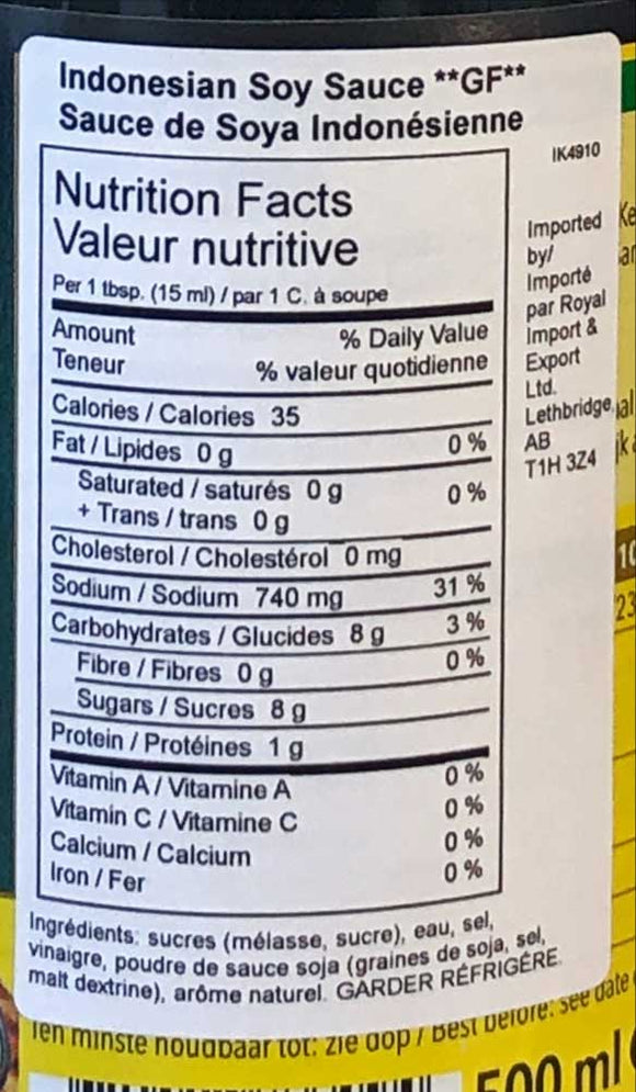 Inproba Ketjap Manis 500 ml GF - Dutchy's European Market