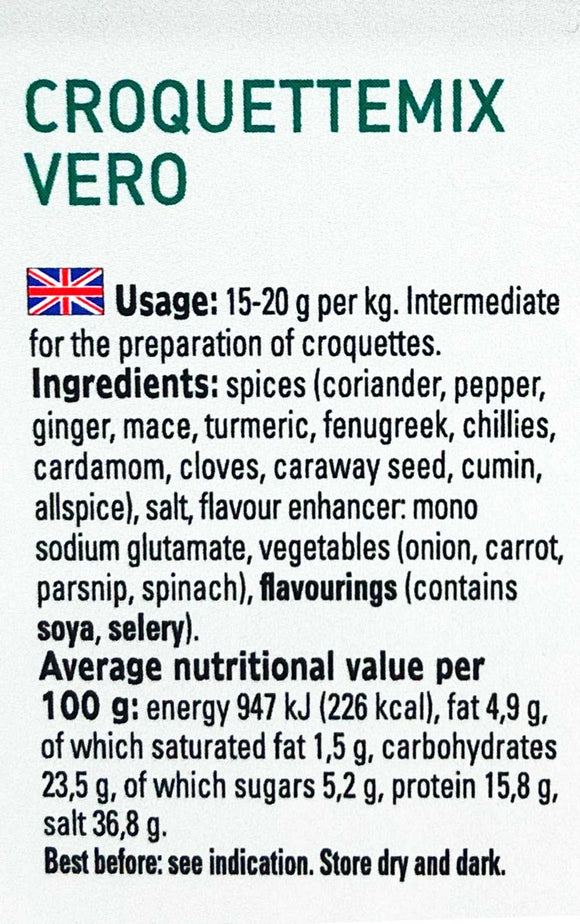 Verstegen Kroket Spice 100g - Dutchy's European Market