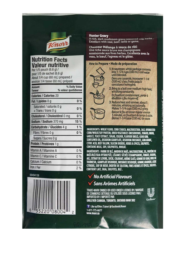 Knorr Hunter Gravy Mix 32g - Dutchy's European Market
