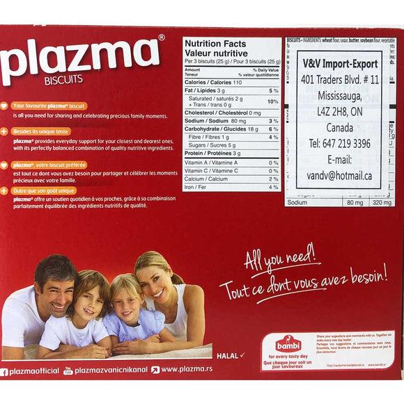 Bambi Plazma Biscuits 600g - Dutchy's European Market